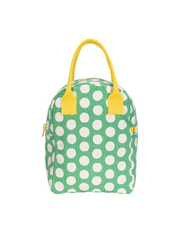 LEMAR [플러프] Zipper Lunch Bag (Dot Spring Green)_UFL2356009 FLUF
