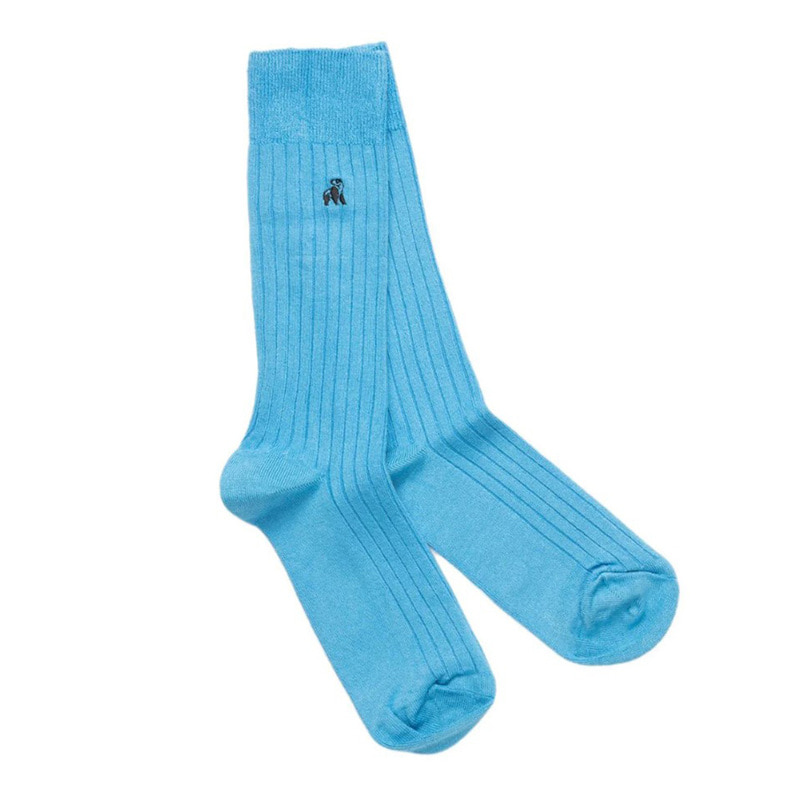 LEMAR [Swole Panda] Sky Blue Socks _SP082 자체브랜드