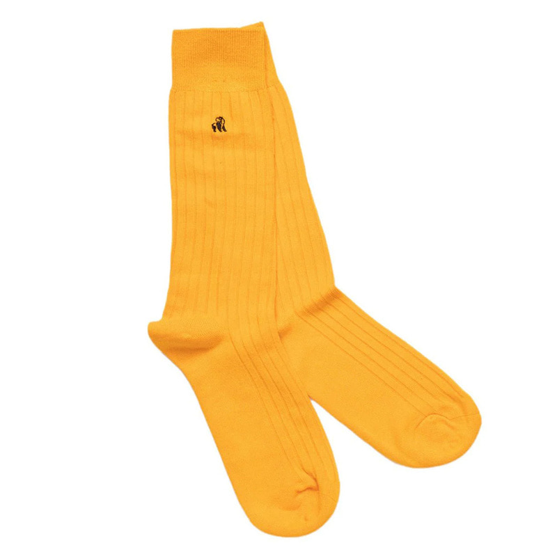 LEMAR [Swole Panda] Bumblebee Yellow Socks_SP086 자체브랜드