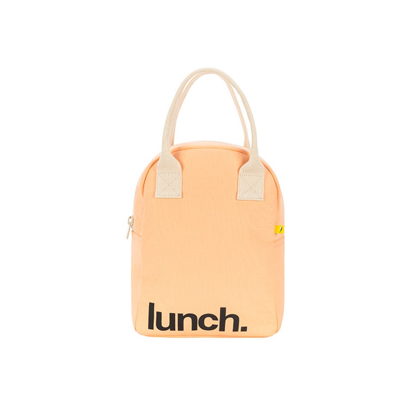 LEMAR [Lemar] Fluf_Zipper Lunch Bag (Peach)_UFL2356012 FLUF