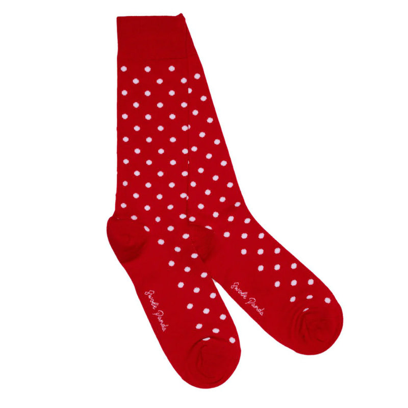 LEMAR [Swole Panda] Red Dot Socks_SP312 자체브랜드