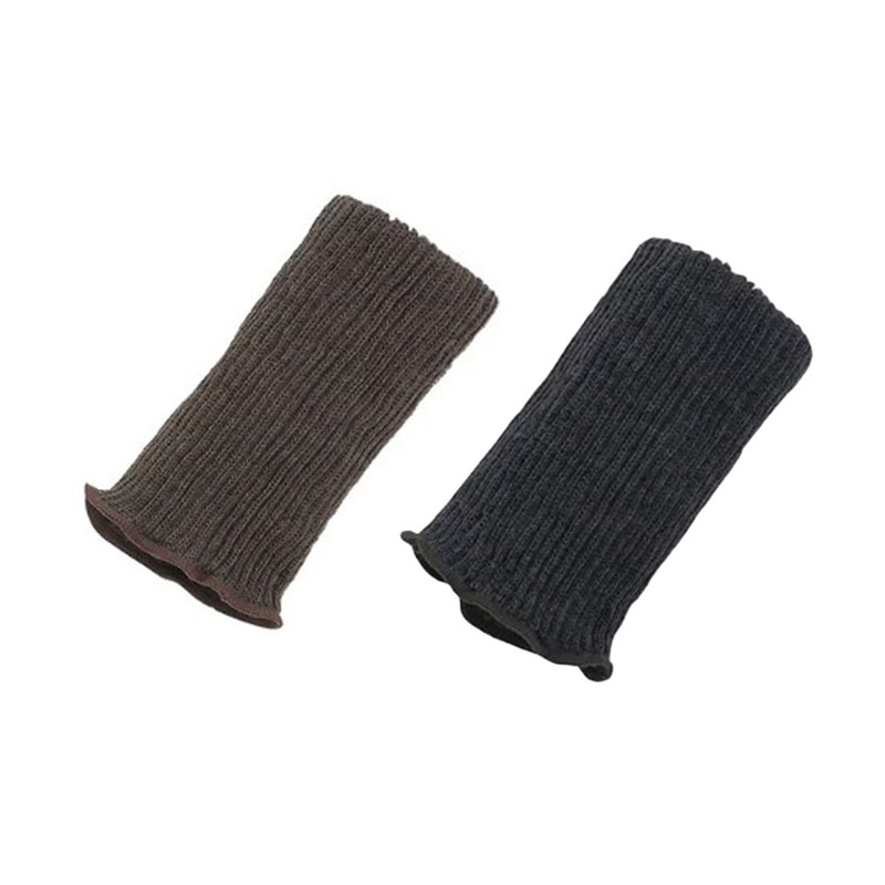 LEMAR [MEMERI] Silk Wool Double-weave Ankle Warmers _ME0151 MEMERI