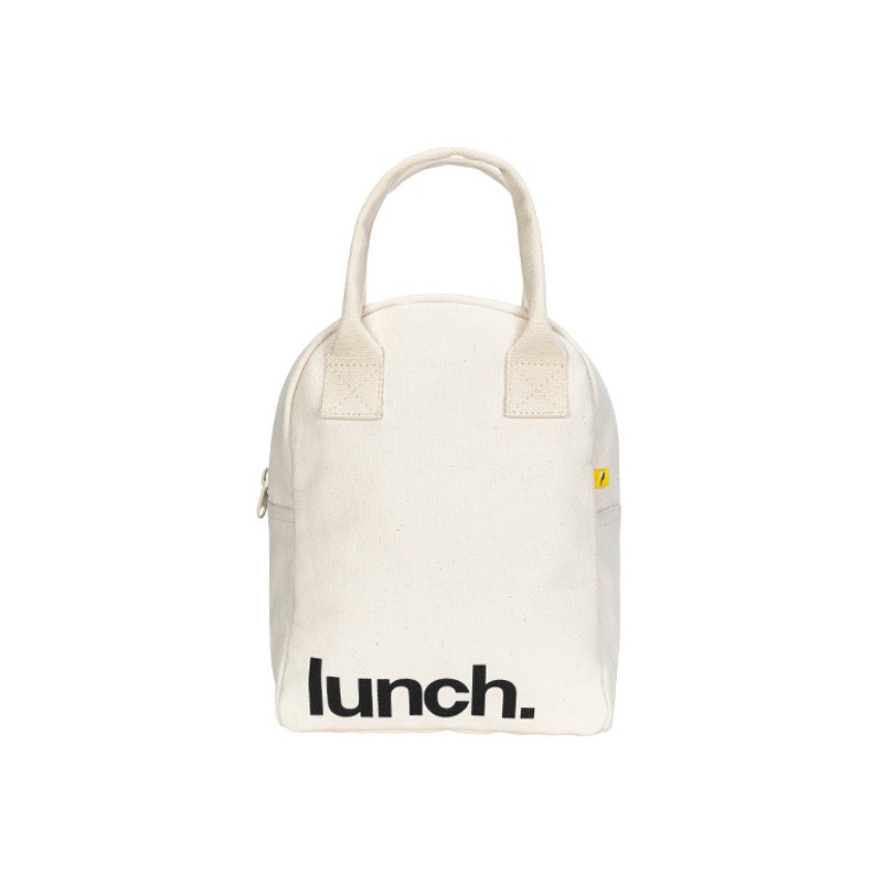LEMAR [Lemar] Fluf_Zipper Lunch Bag (Natural)_UFL2356011 FLUF